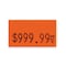 Garvey Pricing Label Kit, 1-Line, Red, PK3 90945 - alternate 1