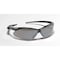 Kleenguard V30 Nemesis Safety Glasses, Mirror Coating, Scratch-Resistant, Black Half Frame, Smoke Lens 25688 - alternate 4