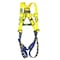 3M Dbi-Sala Delta Full Body Harness, Vest, 420 lb Wt Capacity, Mating Chest Strap, Steel, Yellow, Universal 1102000 - alternate 1