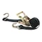 Zoro Select Tie-Down Strap, Ratchet, 6ft x 1-1/2In, PK2 2VKP5 - alternate 1