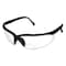 Condor Not Applicable Reader Safety Glasses, Black Wraparound Frame, 2.5 Diopter, Clear Lens, Universal 2VKZ8 - alternate 2