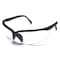 Condor Not Applicable Reader Safety Glasses, Black Wraparound Frame, 1.5 Diopter, Clear Lens, Universal 2VKZ6 - alternate 1