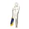 Irwin Vise-Grip 10" Curved Jaw Locking Pliers, Plain Grip, Hex Key Adjusting Screw, with Wire Cutter 10WR - alternate 6