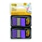 Post-It Sticky Flags, 1 x 1-3/4 In., Purple, PK2 680-PU2 - alternate 1