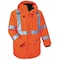 Ergodyne Hooded Jacket, Polyester, Class 3 Type R, Orange, 2XL 8385 - alternate 1