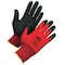 Honeywell North Foam Nitrile Coated Gloves, NorthFlex Red, Palm Coverage, Abrasion Level 4, Red/Gray, XL, 1 Pair NF11/10XL - alternate 1