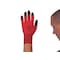 Honeywell North Coated Gloves, PVC, Sandy, 3/4 Dip, 4 Abrasion Level, Red, 2XL 1 PR NF11X/11XXL - alternate 3