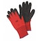 Honeywell North Foam Nitrile Coated Gloves, NorthFlex Red, Palm Coverage, Abrasion Level 4, Red/Gray, XL, 1 Pair NF11/10XL - alternate 2