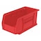Akro-Mils Hang & Stack Storage Bin, Plastic, 5 1/2 in W, 5 in H, 10 7/8 in L, Red 30230RED - alternate 1