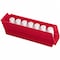 Akro-Mils Shelf Storage Bin, Plastic, Red, 4 in H, 2 3/4 in W, 11 5/8 in L 30110RED - alternate 6