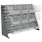 Akro-Mils Steel Louvered Bench Rack, 8 9/16 in D x 20 in H x 28 in W, Gray 98600 - alternate 4