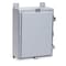 Wiegmann Padlockable Hasp with Clamps Electrical Enclosures, 30 in H, 8 in D, 24 in W, 12, 13, 4, Steel N4302408 - alternate 1
