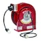 Reelcraft Cord Reel, Spring Retracted, NEMA 5-20R, 12 AWG, Red Reel Color, 45 ft Length, 1 Outlets L 4545 123 3A - alternate 1