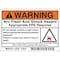 Brady Arc Flash Protection Label, PK100, 102307 102307 - alternate 2