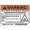 Brady Arc Flash Protection Label, PK100, 102307 102307 - alternate 1