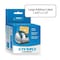 Dymo Printer Label, 1 3/8 in Label W, 3 1/2 in Label H, 260 Labels per Roll, White 30321 - alternate 1