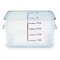 Rubbermaid Commercial Square Storage Container, 4 qt, Clear FG630400CLR - alternate 1