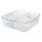 Rubbermaid Commercial Square Storage Container, 2 qt, Clear FG630200CLR - alternate 4