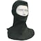 National Safety Apparel Flame Resistant Balaclava, 3, 30 cal/sq cm, Carbon OPF Blend, 7 oz., Black, Universal H18CX - alternate 5