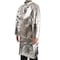National Safety Apparel Aluminized Coat, L, 19 oz Carbon Kevlar(R), Snaps Closure C22NLLG45 - alternate 2