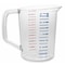 Rubbermaid Commercial Polycarbonate Measuring Cup, 2 Quarts FG321700CLR - alternate 2