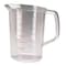 Rubbermaid Commercial Polycarbonate Measuring Cup, 1 Pint FG321500CLR - alternate 3