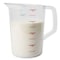 Rubbermaid Commercial Polycarbonate Measuring Cup, 4 Quarts FG321800CLR - alternate 2