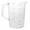 Rubbermaid Commercial Polycarbonate Measuring Cup, 4 Quarts FG321800CLR - alternate 3