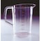 Rubbermaid Commercial Polycarbonate Measuring Cup, 4 Quarts FG321800CLR - alternate 1