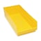 Quantum Storage Systems Shelf Storage Bin, Polypropylene, Yellow, 6 in H, 11 1/8 in W, 23 5/8 in L QSB216YL - alternate 1