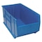 Quantum Storage Systems Storage Bin, Polypropylene, Blue, 17 1/2 in H, 19 7/8 in W, 35 7/8 in L QUS995BL - alternate 1