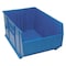 Quantum Storage Systems Storage Bin, Polypropylene, Blue, 17 1/2 in H, 23 7/8 in W, 35 7/8 in L QUS997BL - alternate 1