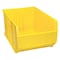 Quantum Storage Systems Storage Bin, Polypropylene, Yellow, 17 1/2 in H, 23 7/8 in W, 35 7/8 in L QUS997YL - alternate 1