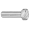 Zoro Select Grade 5, 3/8"-16 Hex Head Cap Screw, Chrome Plated Steel, 1 in L, 5 PK MPB3084 - alternate 1
