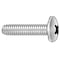 Zoro Select #8-32 x 3/8 in Phillips Truss Machine Screw, Plain 18-8 Stainless Steel, 100 PK U51862.016.0037 - alternate 1