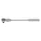 Proto 3/8" Drive 72 Geared Teeth Round Head Style Hand Ratchet, 8-1/2" L, Full Polish Finish J5257F - alternate 1