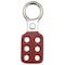 Condor Lockout Hasp, 1 in Opening Size, Snap-On, 6 Lock, Red 7545 - alternate 1