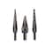 Irwin HSS Cobalt Alloy Steel Step Drill Bit Set, 3-Piece, No. 1, No. 2 & No. 3 10502cb - alternate 3