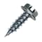 Malco Sheet Metal Screw, #8 x 3/4 in, Zinc Plated Steel Flange Hex Head External Hex Drive, 1000 PK HW8X3/4ZT - alternate 1