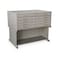 Zoro Select Flat File Cabinet Base, Open Base, Putty 2CLE1 - alternate 2