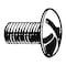 Zoro Select 1/4"-20 x 1 in Slotted Truss Machine Screw, Plain 18-8 Stainless Steel, 50 PK U51215.025.0100 - alternate 1