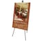 Quartet Portable Folding Easel 63"x34", Black 27E - alternate 3