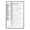 Quartet In/Out Board, Porcelain, 36 in, 24 in, Aluminum Frame, White/Gray, Gloss 783G - alternate 1