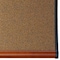 Quartet Cork Bulletin Board 48"H x 72"W B247LC - alternate 7