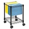 Safco Compact Mobile File Cart 5277BL - alternate 1