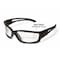 Edge Eyewear Blade Runner Vapor Shield, Safety Glasses, Anti-Scratch, Clear Lens, Black Frame, Full-Frame SBR611 - alternate 3