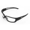 Edge Eyewear Blade Runner XL Vapor Shield, Safety Glasses, Anti-Scratch, Clear Lens, Black Frame, Full-Frame SBR-XL611 - alternate 1