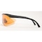 Edge Eyewear Fastlink Vapor Shield, Safety Glasses, Anti-Fog & Anti-Scratch, Amber Lens, Black Frame, Half-Frame XFL610 - alternate 2