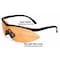 Edge Eyewear Fastlink Vapor Shield, Safety Glasses, Anti-Fog & Anti-Scratch, Amber Lens, Black Frame, Half-Frame XFL610 - alternate 4