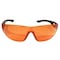Edge Eyewear Dragon Fire, Safety Glasses, Anti-Fog & Anti-Scratch, Amber Lens, Black Frame, Frameless XDF610 - alternate 4